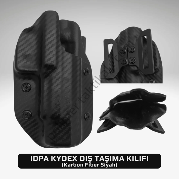 Tisaş Zigana PX9 Gen 3 Kydex Tabanca Kılıfı IDPA Müsabaka Dış Taşıma
