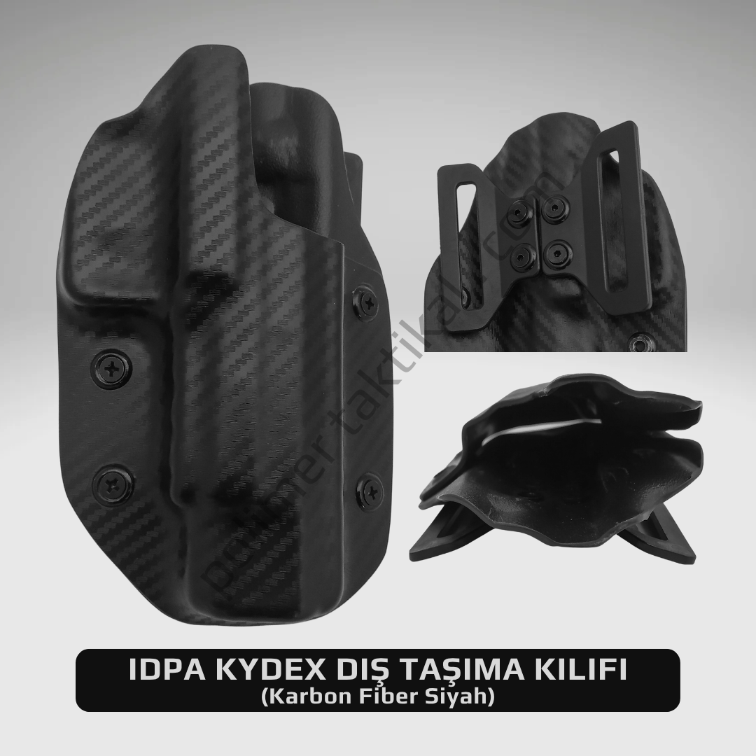 Sarsılmaz SAR9 Kydex Tabanca Kılıfı IDPA Müsabaka Dış Taşıma