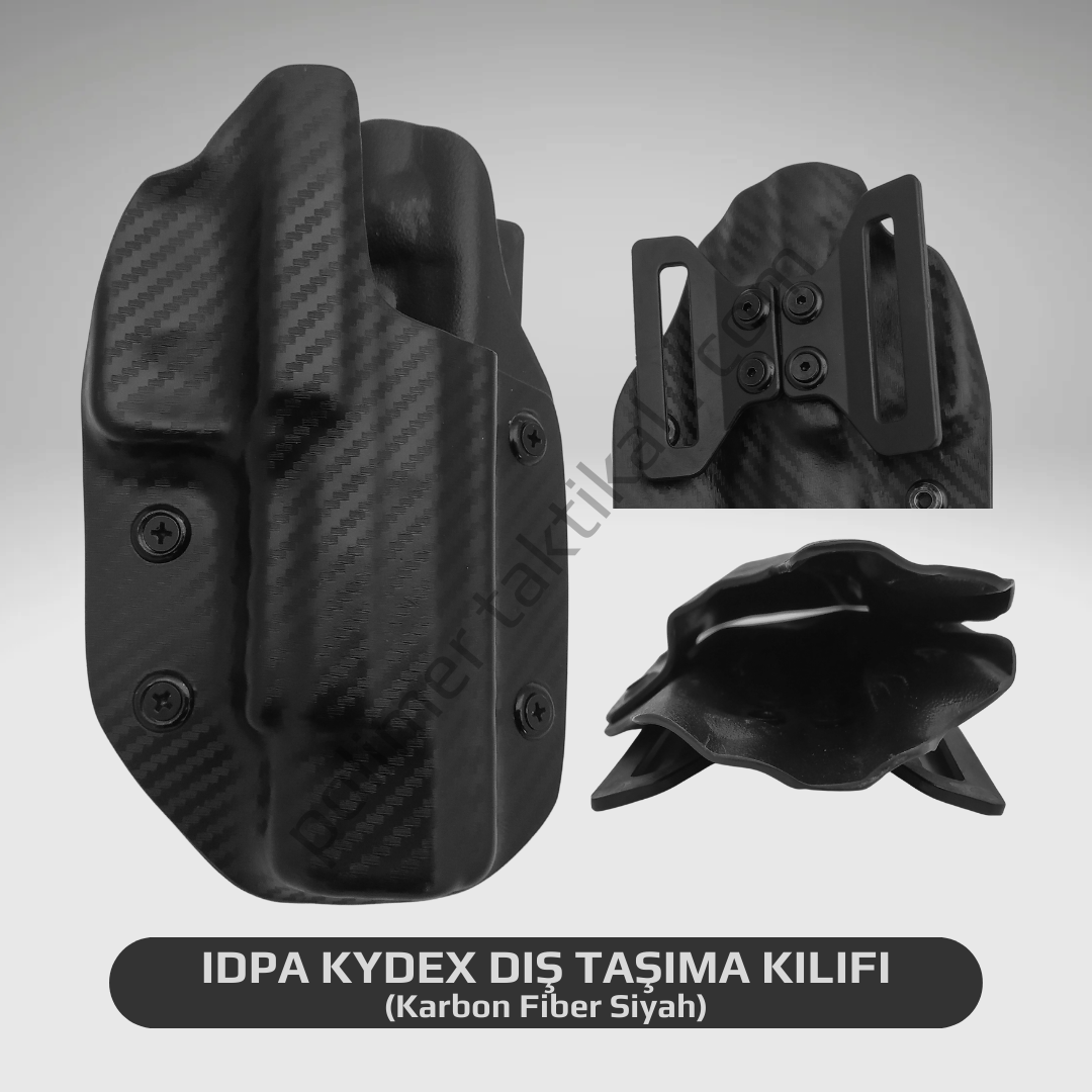 Sarsılmaz SAR9 Kydex Tabanca Kılıfı IDPA Müsabaka Dış Taşıma