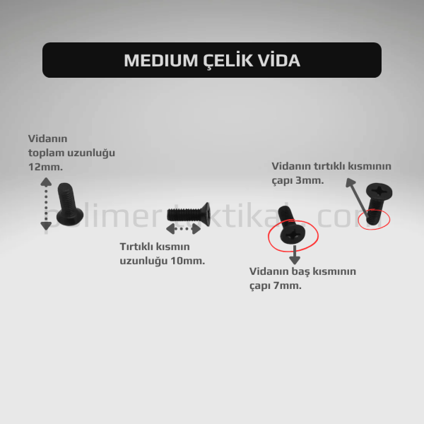 Medium Kauçuk Conta (20'li Paket)